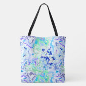 Tote Bag Abstrait coloré (Dos)