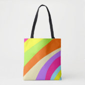 Tote Bag Abstrait coloré (Devant)