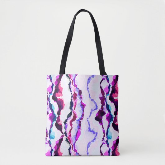Tote Bag Abstrait coloré (Devant)