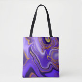 Tote Bag abstrait de motif. (Devant)