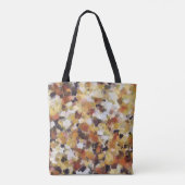 Tote Bag Abstrait d'huile d'automne (Dos)