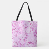 Tote Bag abstrait en marbre rose (Devant)