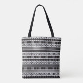 Tote Bag Abstrait ethnique Aztèque (Dos)