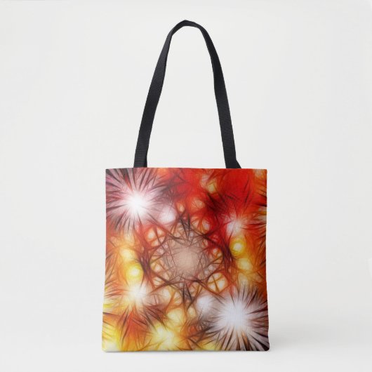 Tote Bag Abstrait Fireworks Stars Arrière - plan-34944 (Devant)