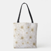 Tote Bag Abstrait floral ivoire (Dos)