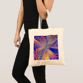 Tote Bag Abstrait fractal 061012d (Devant (produit))