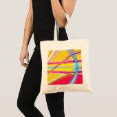 Tote Bag Abstrait fractal 061012e (Devant (produit))