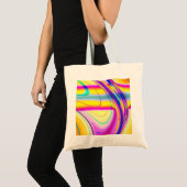 Tote Bag Abstrait fractal 061012f (Devant (produit))