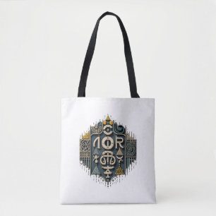 Tote Bag Abstrait Géométrique