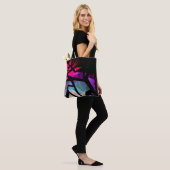 Tote Bag Abstrait graffiti polygonal moderne dar géométriqu (Sur le modèle)