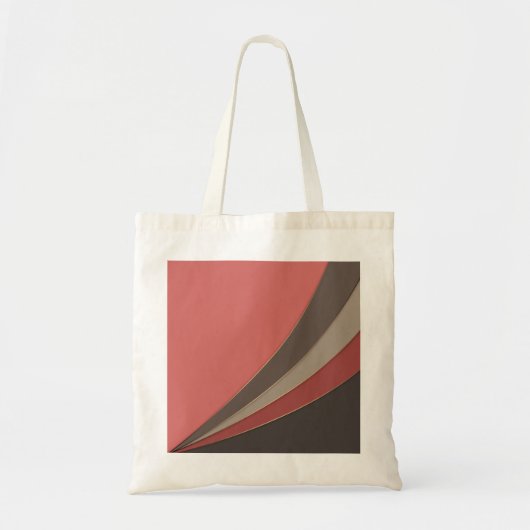 Tote Bag Abstrait imprimé simple géométrique moderne (Devant)