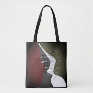 Tote Bag Abstrait, Moderne, Créatif, Oreillère à lancer app