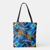 Tote Bag Abstrait moderne liquide moderne liquide liquide l (Dos)