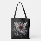 Tote Bag Abstrait oeil ailé (Dos)