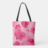 Tote Bag Abstrait rose sur rose (Dos)
