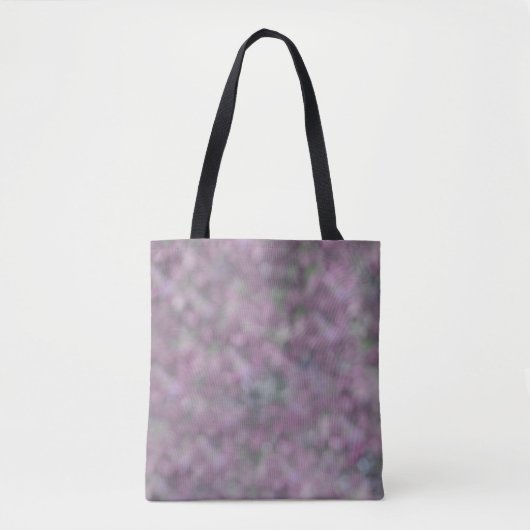 Tote Bag Abstrait rose violet rose Cool unique chic (Devant)