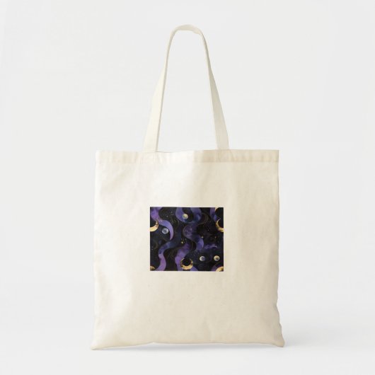 Tote Bag Abstrait Whimsigoth Motif Classic (Devant)