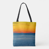 Tote Bag Abstraite longue exposition saisonnière avec inten (Dos)