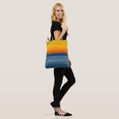 Tote Bag Abstraite longue exposition saisonnière avec inten (Sur le modèle)
