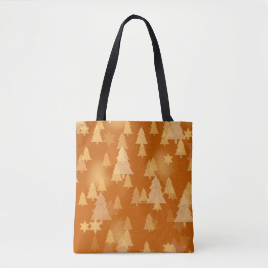 Tote Bag Abstraits flocons de neige. 2d illustration. Noël (Devant)