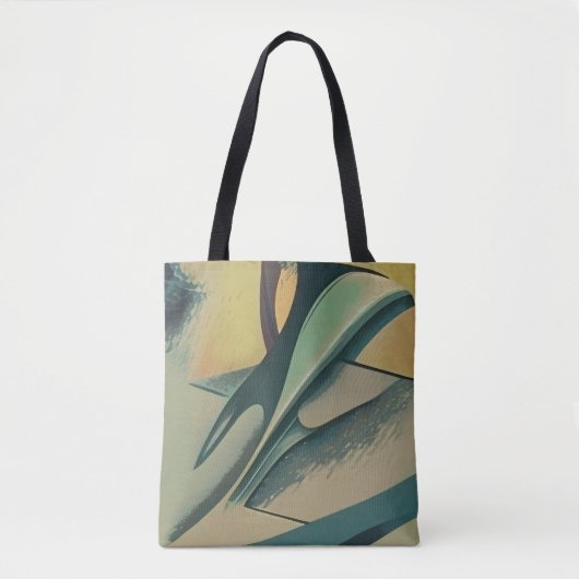 Tote Bag Abstraits traits doux (Devant)