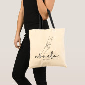 Tote Bag Abuela branchée établie (Devant (produit))