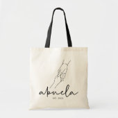 Tote Bag Abuela branchée établie (Devant)