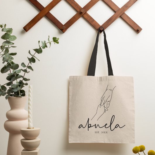Tote Bag Abuela branchée établie