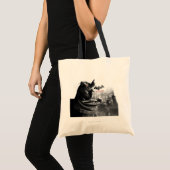 Tote Bag AC Poster - Batman Gargoyle Ledge (Devant (produit))