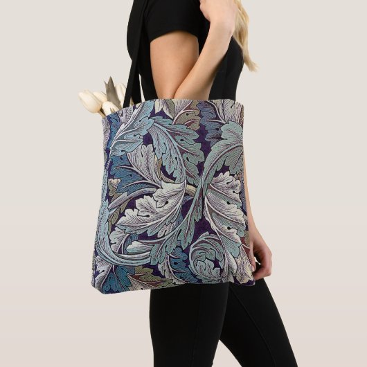 Tote Bag Acanthus, William Morris (De près)