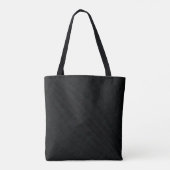 Tote Bag Acceptation | Texture occulte foncée (Dos)