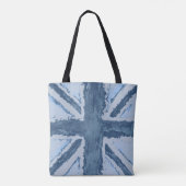 Tote Bag Accessoire pour femmes de Blue Union Jack (Dos)