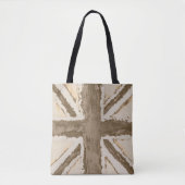 Tote Bag Accessoire pour femmes de Union Jack Brown (Devant)