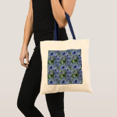 Tote Bag Accessoires de chardon bleu (Devant (produit))