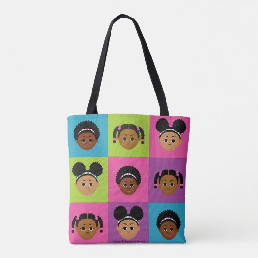 Tote Bag Accessoires de #Proud2BNaturalMe (Dos)