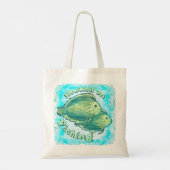 Tote Bag Accro au Pêche (Dos)