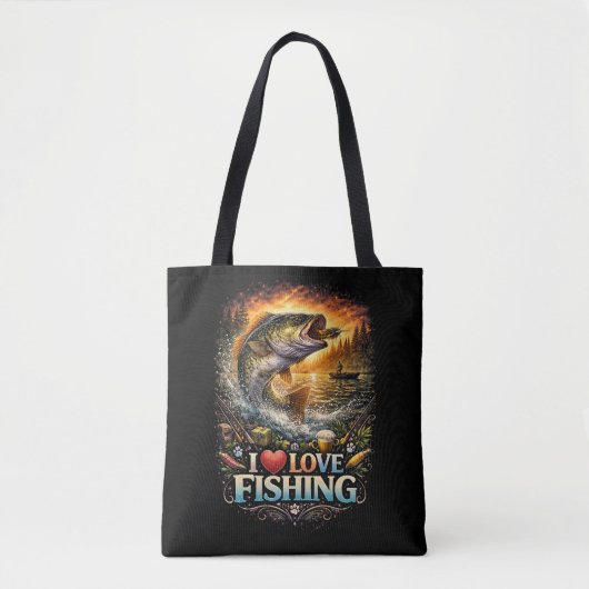 Tote Bag Accroché à l'horizon (Devant)