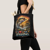 Tote Bag Accroché à l'horizon (De près)