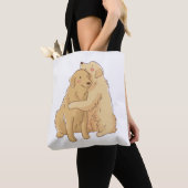 Tote Bag Accroche de Golden Retriever (De près)