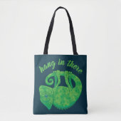 Tote Bag Accrochez-Vous Là Magique Chameleon (Devant)