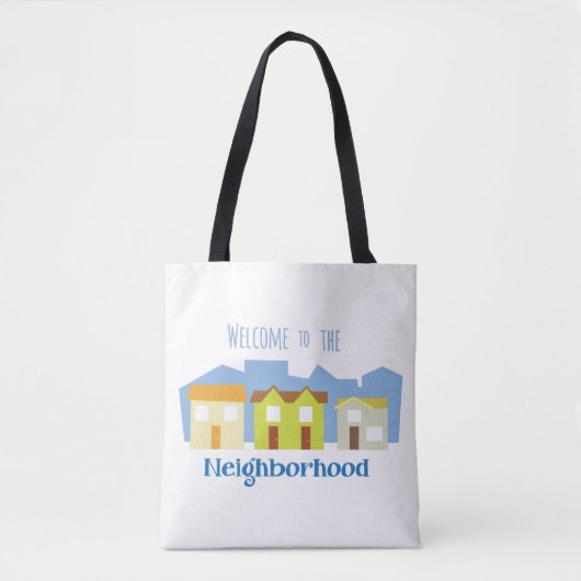 Tote Bag Accueil de quartier (Devant)