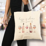 Tote Bag Accueil Où Se Trouve Le Vin<br><div class="desc">Ce sac fourre-tout plein de charme et d'humour conviendra parfaitement aux amateurs de vin qui apprécient le rire. Doté du dicton ludique "Home is Where the Wine Is" des deux côtés, ce sac fourre-tout est conçu avec une typographie stylisée et une aquarelle design d'une bouteille de vin et de lunettes....</div>