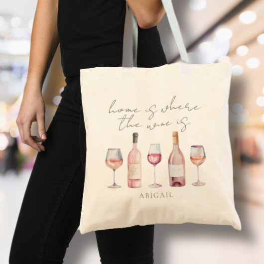 Tote Bag Accueil Où Se Trouve Le Vin