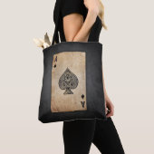 Tote Bag Ace of spades (De près)