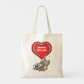 Tote Bag Achats de chat bizarre est mon alternative à l'her (Dos)