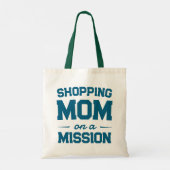 Tote Bag Acheter Maman sur une soumission de mission | (Dos)
