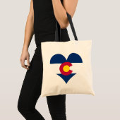 Tote Bag Achetez le drapeau du Colorado (Devant (produit))