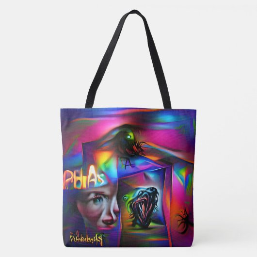 Tote Bag Achulophobie (Devant)