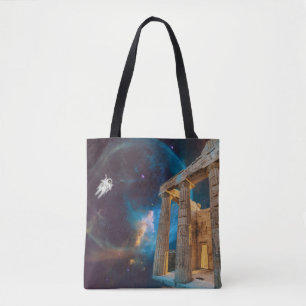 Tote Bag Acropole du Parthénon La Grèce rencontre l'espace