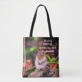 Tote Bag Actes De Gentillesse Citation Inspirationnelle Chi (Devant)